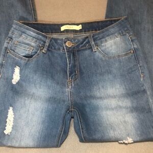 CHIQLE Distressed Jeans